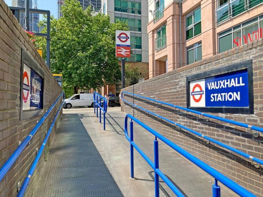 New Central 1Br Wstunning View, 5 Min Vauxhall St London Exterior photo